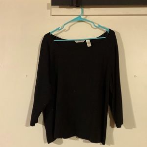 Black sweater